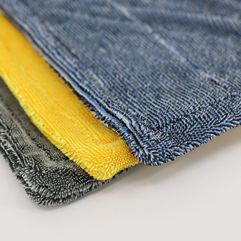 多色加捻圈绒超细纤维擦车巾